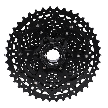 Sunrace Zahnkranz-Kassette SunRace CSMS3 10-fach,11-42 Zähne,schwarz