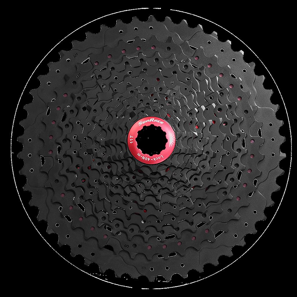 Sunrace Zahnkranz-Kassette SunRace CSMZ90 12-fach,11-50 Zähne,schwarz