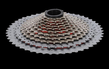 Sunrace Zahnkranz-Kassette SunRace CSMZ90 12-fach,11-50 Zähne,metallic