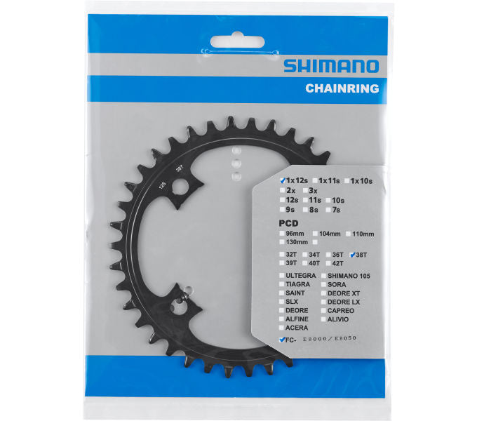 SHIMANO Kettenblatt STEPS SM-CRE80-12 38Z - Bikespecht