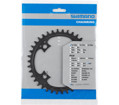 SHIMANO Kettenblatt STEPS SM-CRE80-12 38Z - Bikespecht