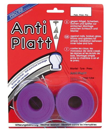 Felgenbänder Import Asista Einlegeband Anti-Platt per Paar 29" 57-60-622 violett