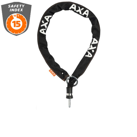 Kettenschlöss Axa Kette Plug In RLC Plus 100-55 schwarz