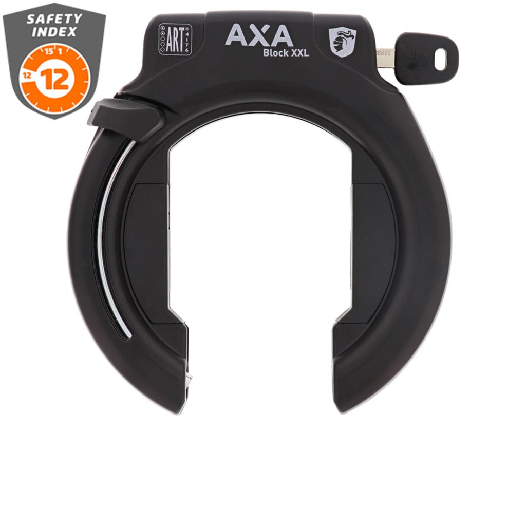 Rahmenschlöss Axa Rahmenschloss Block XXL schwarz
