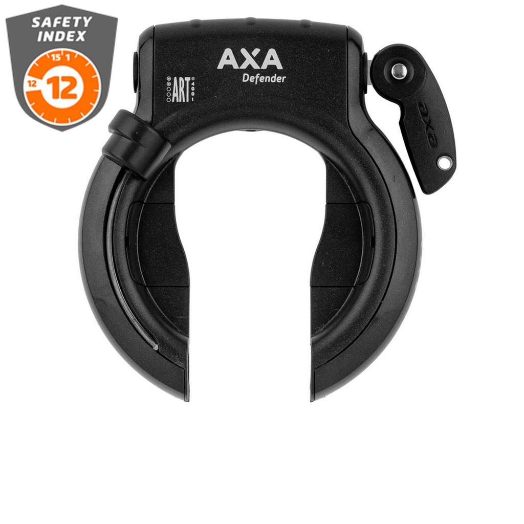 Rahmenschlöss Axa Rahmenschloss Defender schwarz  fPletscherplatte EVP