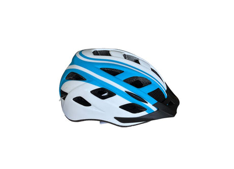 Strategic Helm Weiss / Blau 52-59 - Bikespecht