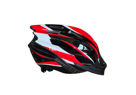Strategic Kinderhelm Rot/Weiss/Schw 47-53 - Bikespecht