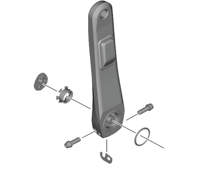 Shimano Kur.Arm Ult.FCR8100P Li. 172,5 - Bikespecht