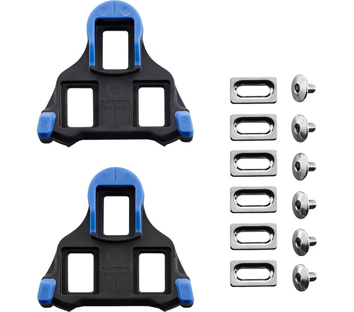 Shimano Smsh12 SPD Sl Cleat, Blau, 2°