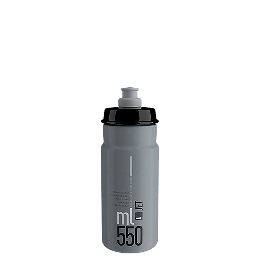 Elite Jet 550Ml, Grau/Schwarz - Bikespecht