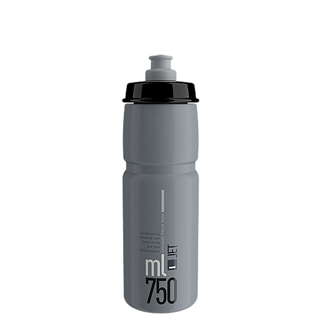 Elite Jet 750Ml, Grau/Schwarz - Bikespecht