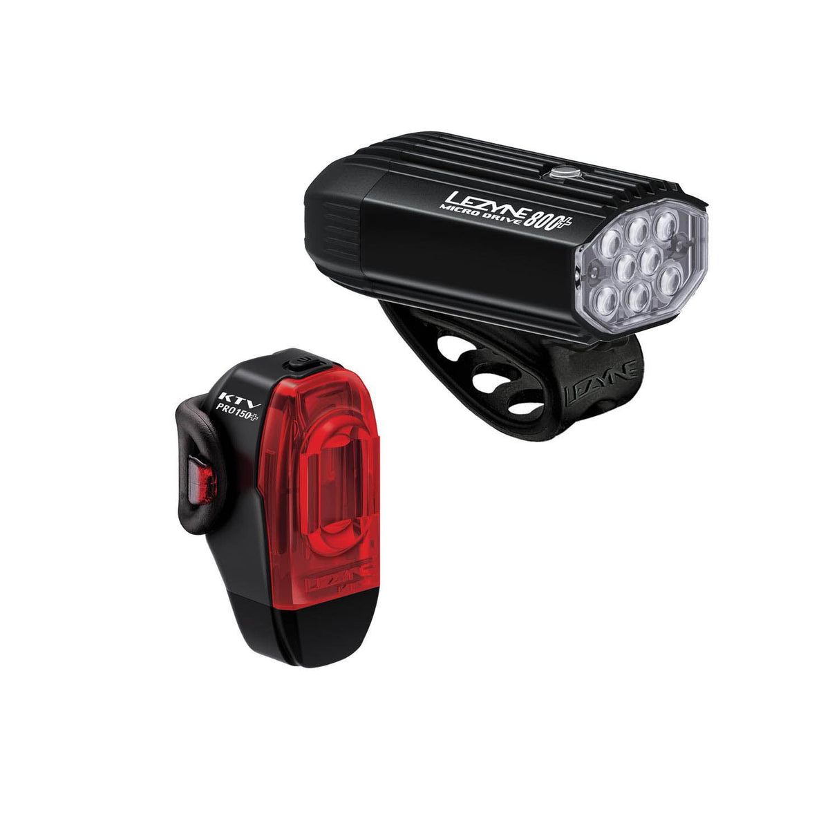 Lezyne Micro Drive800+/Ktv Pro+ Set