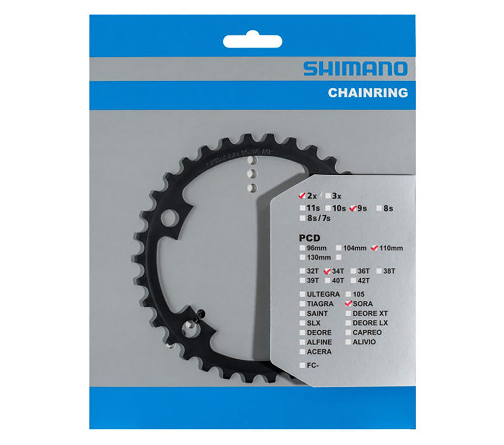 Shimano Kettenblatt Shim. FCR3000 34Z - Bikespecht