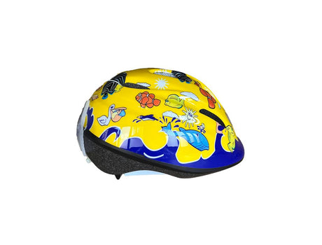 Strategic Kinderhelm Gelb Fisch 46-53 - Bikespecht