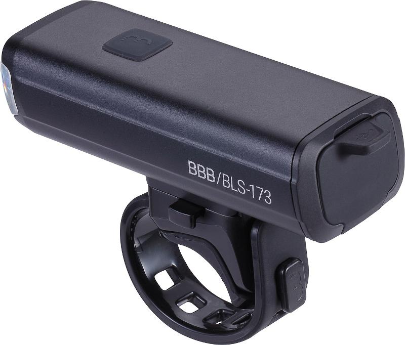 BBB Akku Frontlicht StrikeDuo 2000 BLS-173 inkl. Kabelfernbedienung, schwarz