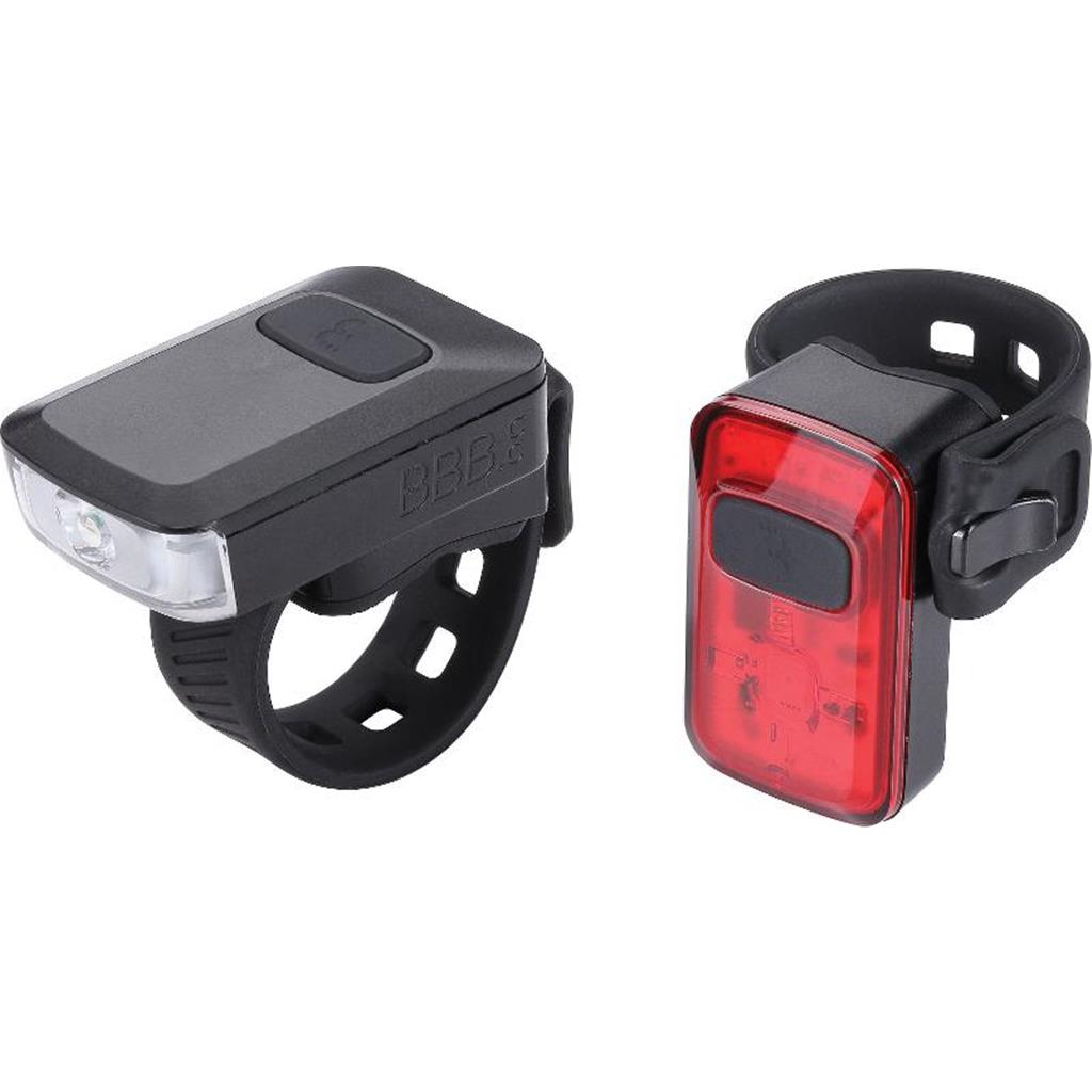 Beleuchtung BBB Akku Lichtset Spark 20 BLS-153 schwarz