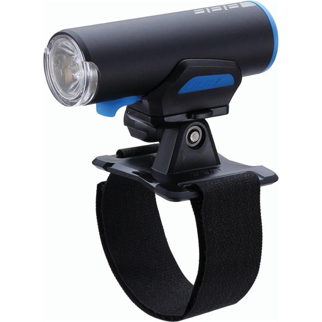 Beleuchtung BBB Helmscheinwerfer ScoutCombo BLS-116 mit integr Rücklicht und USB Ladebuchse