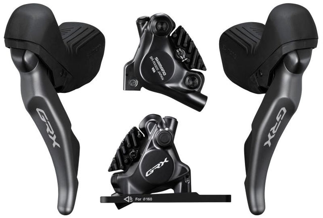 Shimano Disc-Set GRX Le VR/HR 2-Fach - Bikespecht