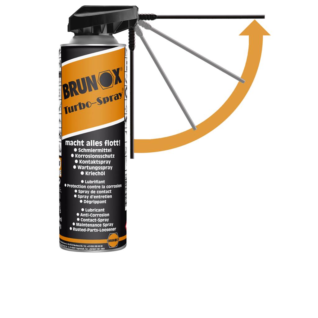 Reini-Pfleg Brunox Turbo Spray 500 ml Power-Click