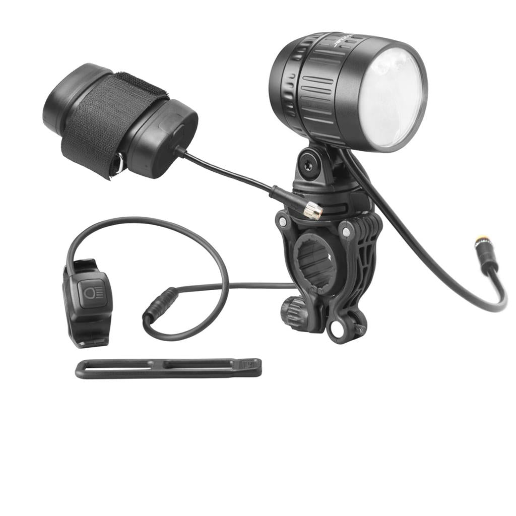 AkkuSchein Busch_Mueller Bumm Lumotec IQ-XM SPEED schwarz elox170 Lux