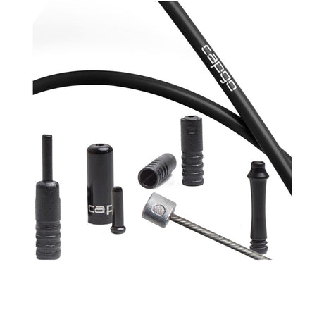 SchaltzSets Capgo BL Schaltset schwarz "1x" Shimano-Sram Front & ATB-Road