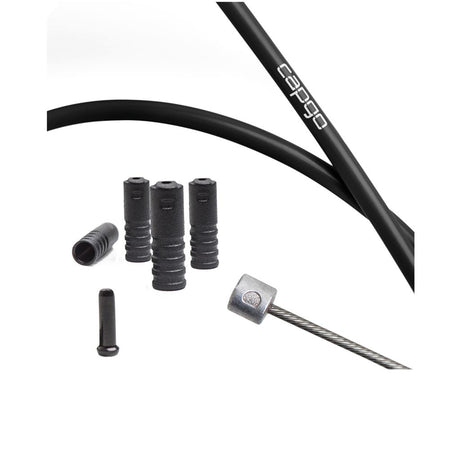 SchaltzSets Capgo BL Schaltset schwarz ECO "1x" Shimano-Sram Vorne &amp; ATB-Road