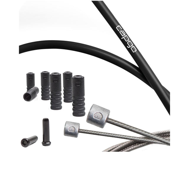 SchaltzSets Capgo BL Schaltset schwarz ECO Shimano-Sram ROAD & ATB-MTB