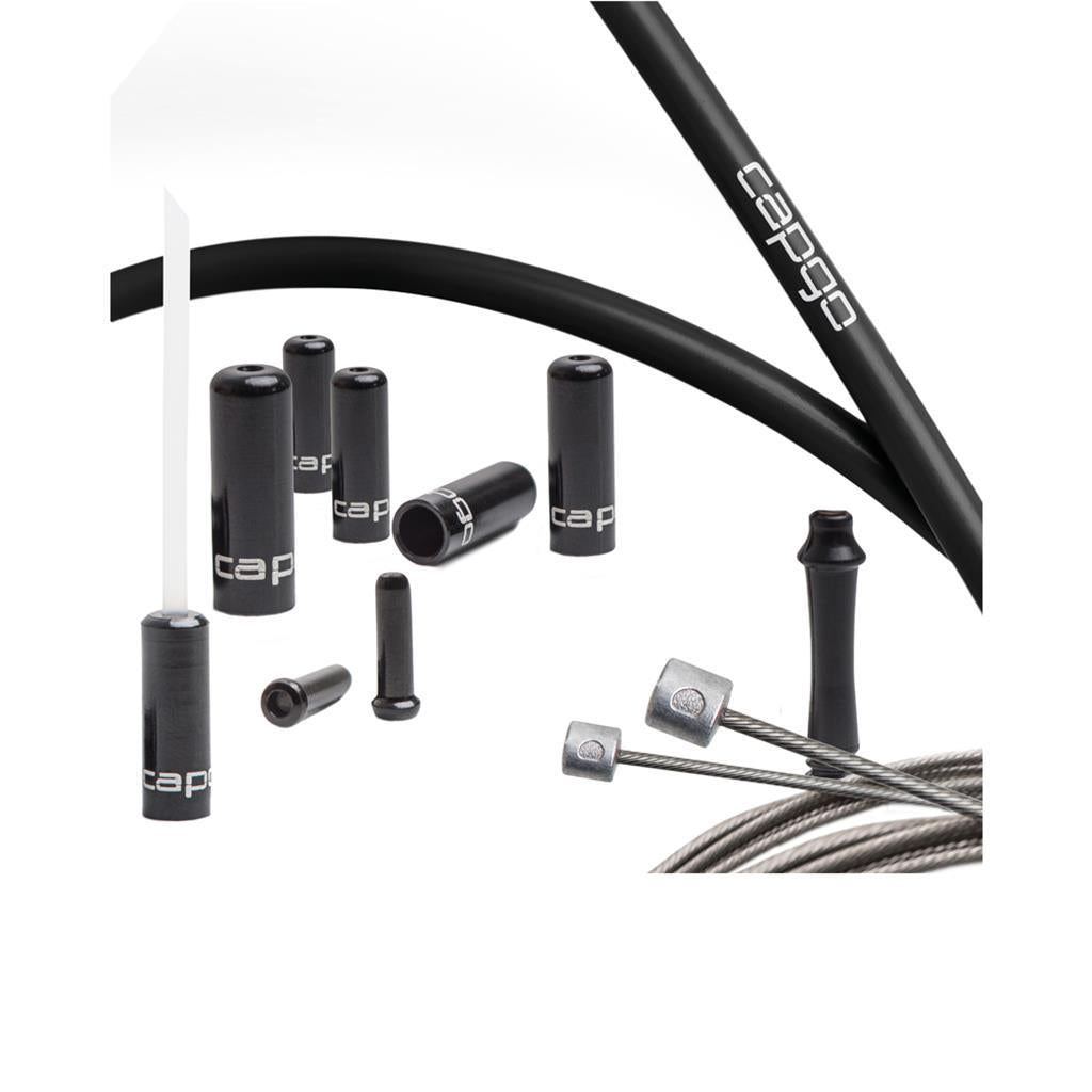 SchaltzSets Capgo OL Schaltset schwarz Campy ROAD
