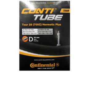 Schl Trek-Cr Continental Schlauch ATB Tour D40 Hermetic Plus 32-622>47-622