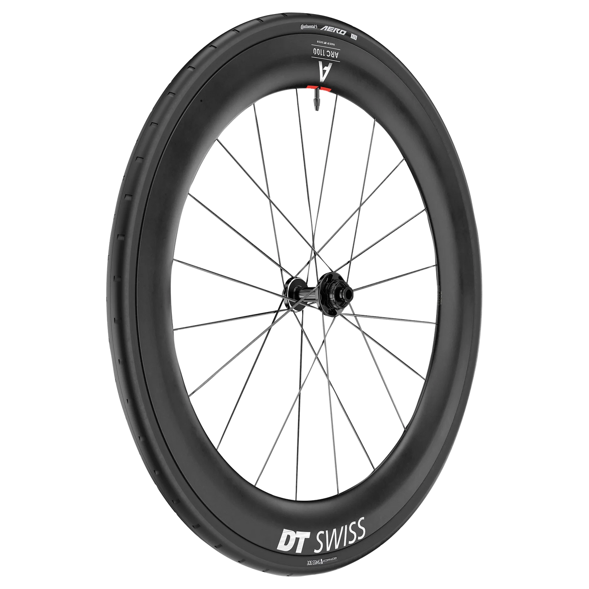 DT Swiss 28", Carbon, Center Lock,100/12mm TA VR DT Swiss ARC 1100 Dicut WTS DB 65