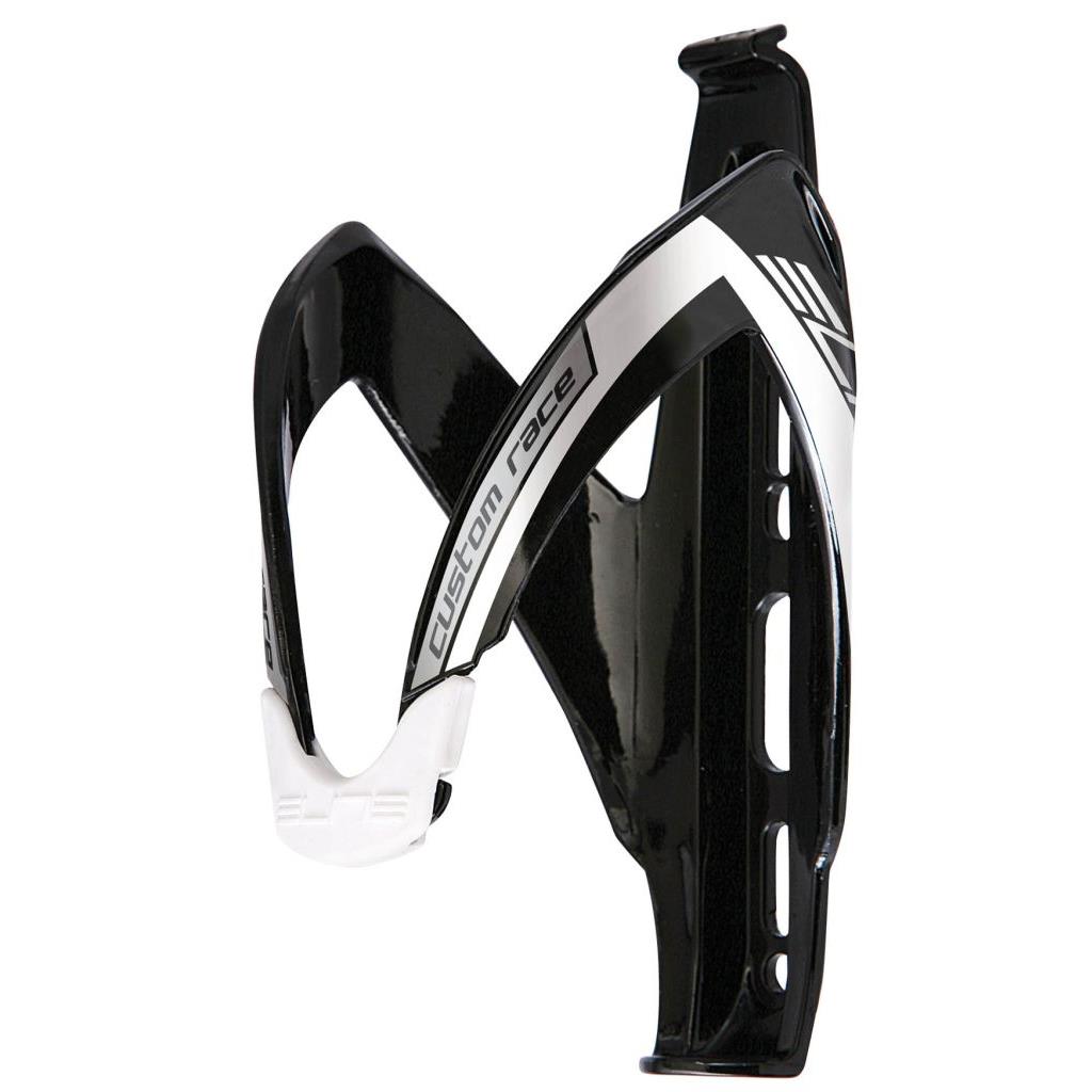 Flaschenhalter Elite Custom Race Schwarz-Weiß matt