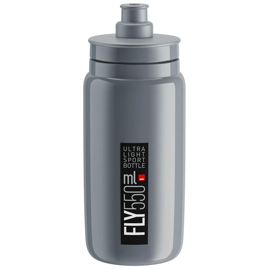 Trinkflaschen Elite Fly Elite 550ml Grau-Schwarz