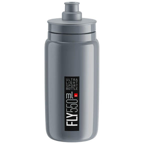 Trinkflaschen Elite Fly Elite 550ml Grau-Schwarz