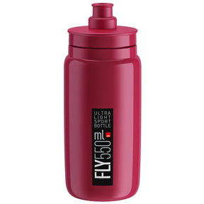 Trinkflaschen Elite Fly Elite 550ml Weinrot-Schw