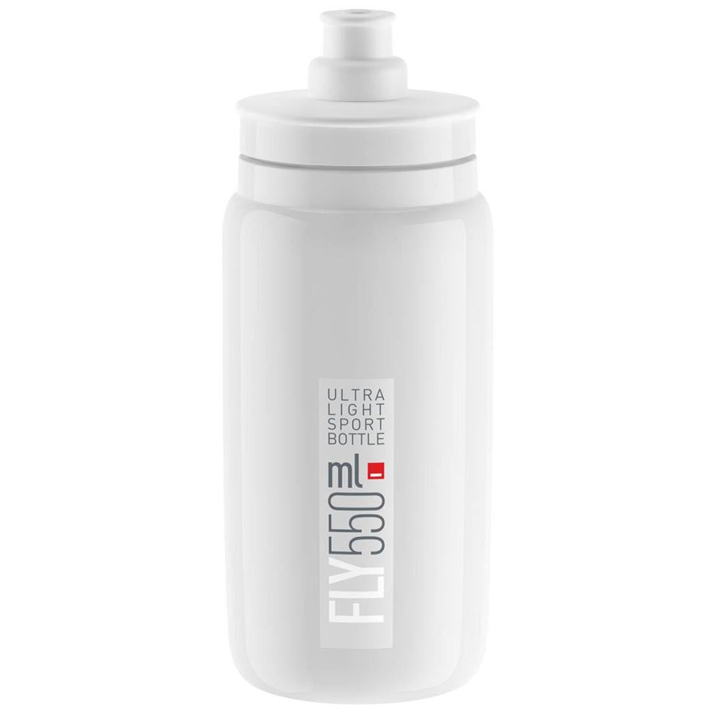 Trinkflaschen Elite Fly Elite 550ml Weiss-Grau