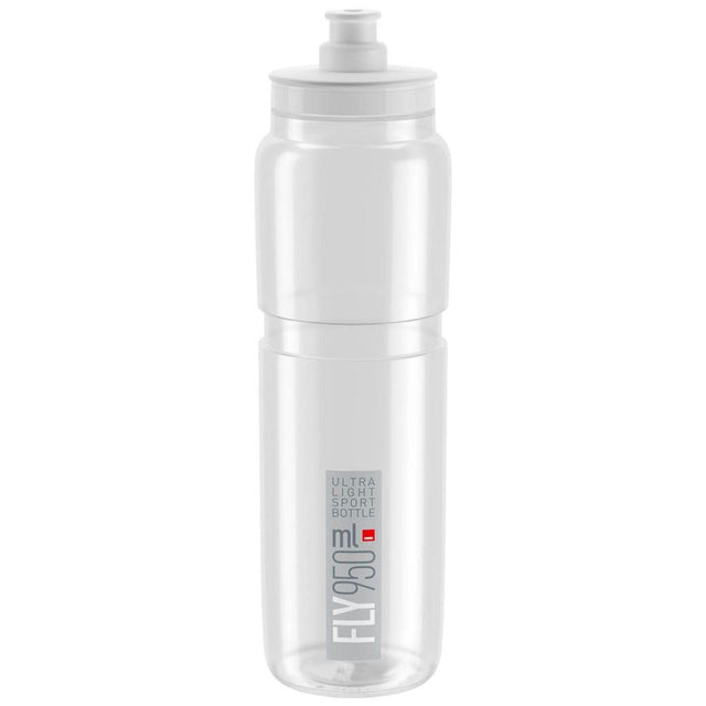 Trinkflaschen Elite Fly Elite 950ml Transp-Grau