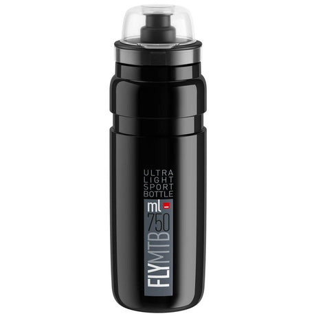 Trinkflaschen Elite Fly MTB 750ml Schwarz-Grau