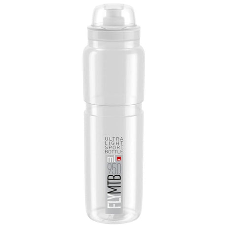 Trinkflaschen Elite Fly MTB 950ml Transp-Grau