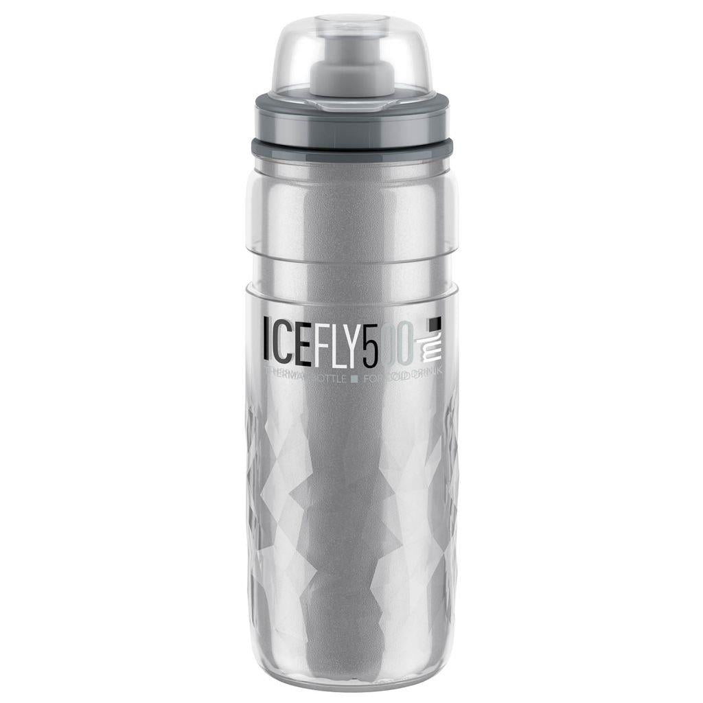 Trinkflaschen Elite Ice Fly 500ml Thermo Grau