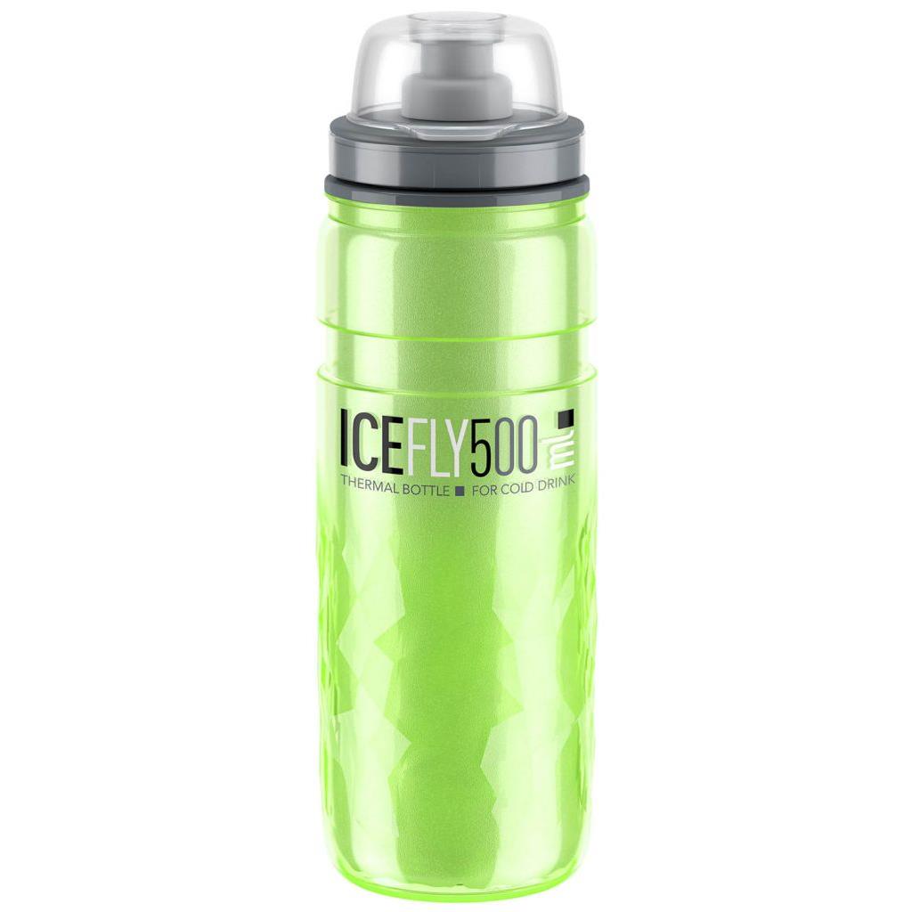Trinkflaschen Elite Ice Fly 500ml Thermo Grün