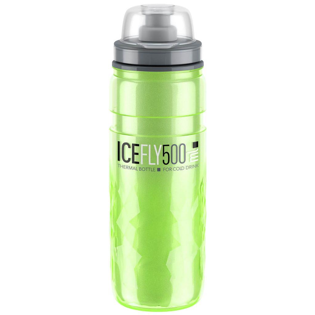 Trinkflaschen Elite Ice Fly 500ml Thermo Grün