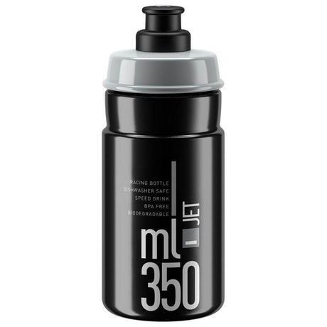 Trinkflaschen Elite Jet 350ml Schwarz