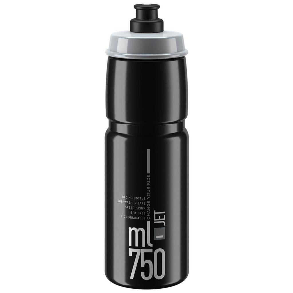 Trinkflaschen Elite Jet Black 750ml