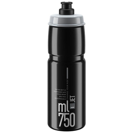 Trinkflaschen Elite Jet Black 750ml