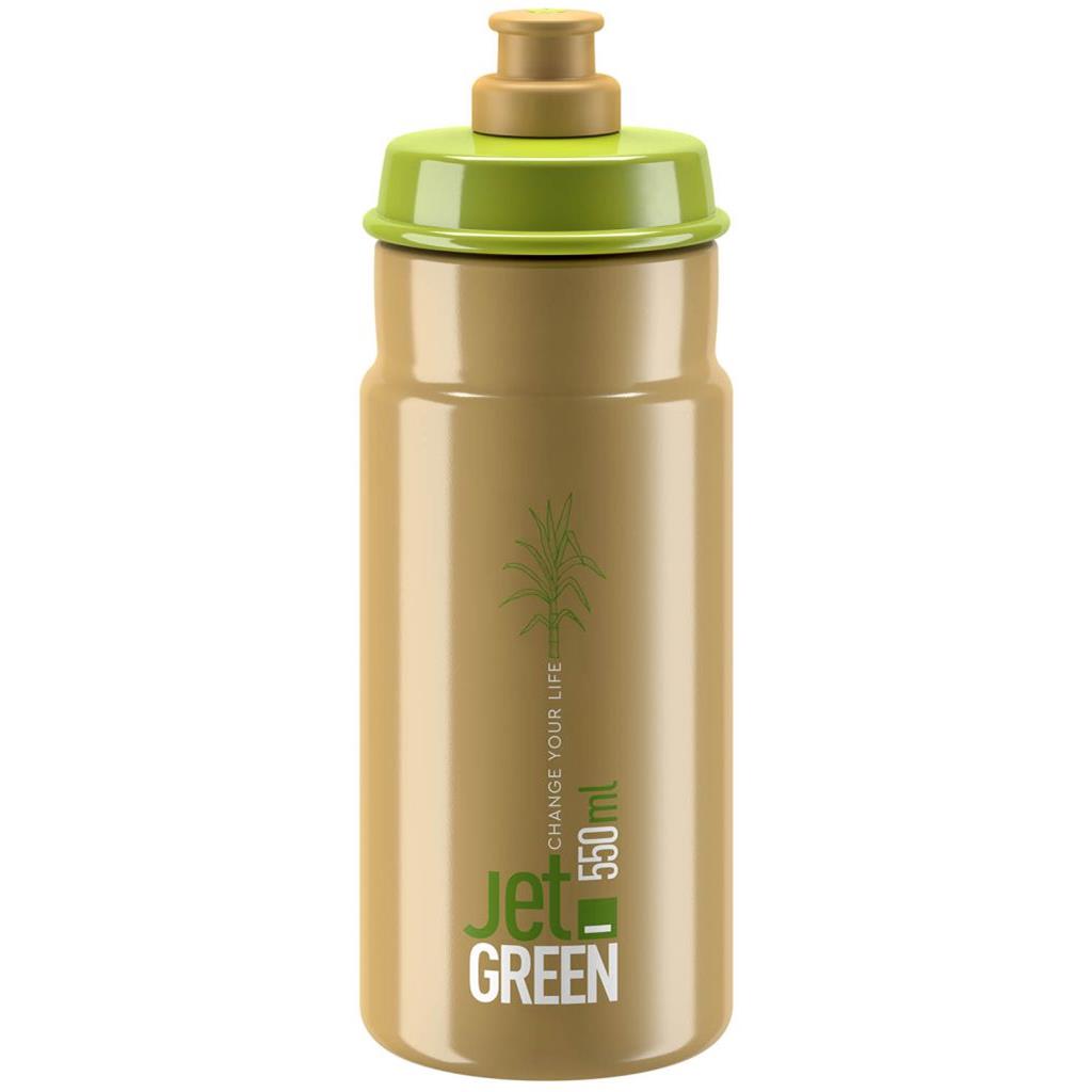 Trinkflaschen Elite Jet Green 550ml Braun