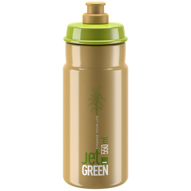 Trinkflaschen Elite Jet Green 550ml Braun