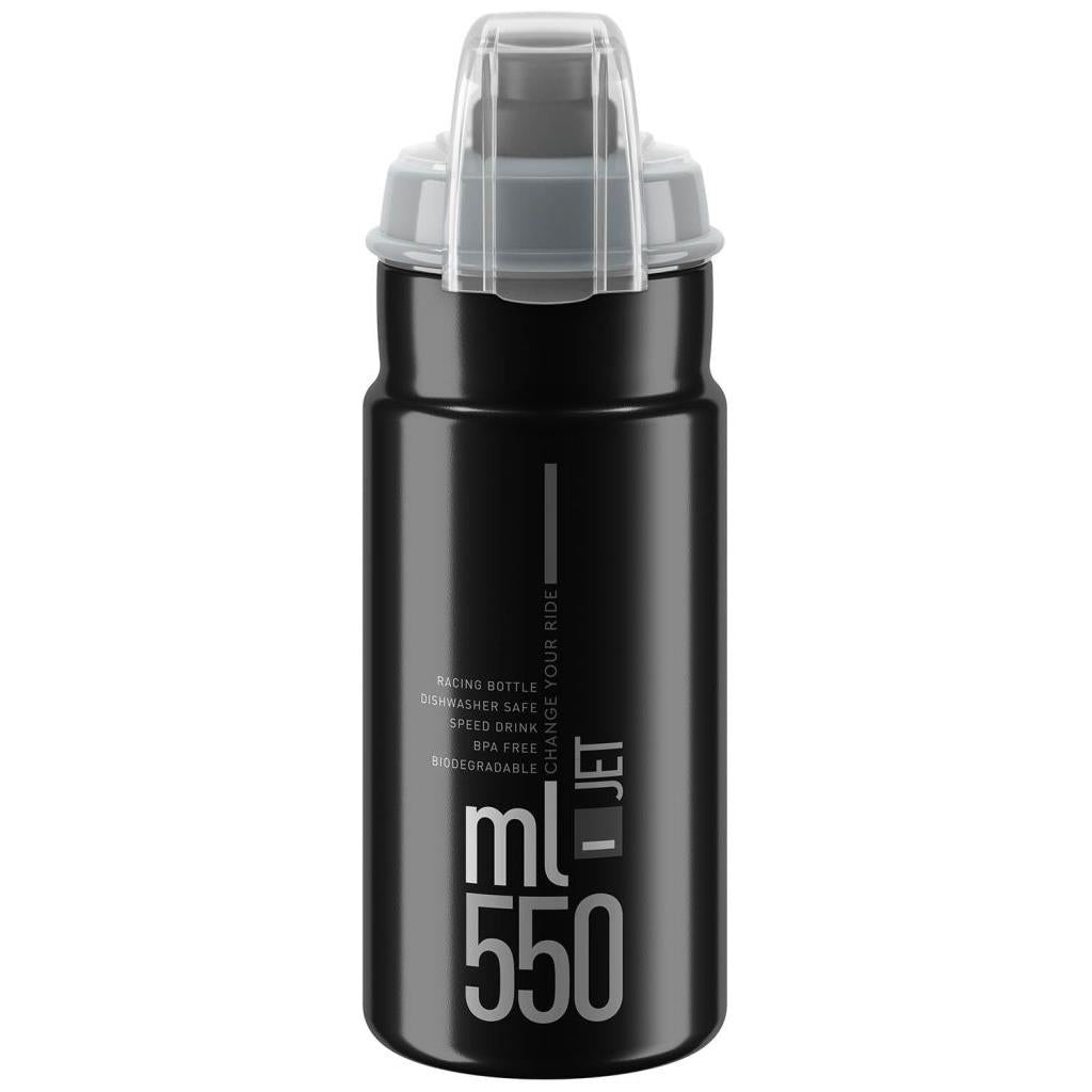 Trinkflaschen Elite Jet Plus Black 550ml