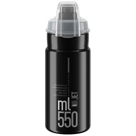 Trinkflaschen Elite Jet Plus Black 550ml