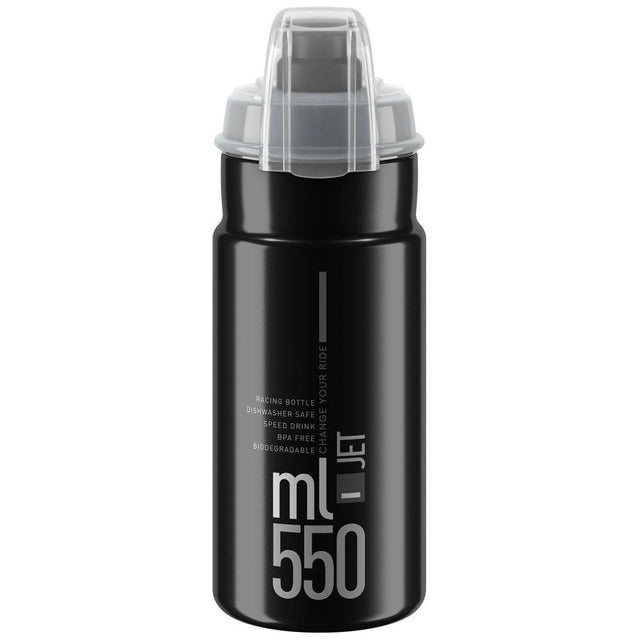 Trinkflaschen Elite Jet Plus Black 550ml