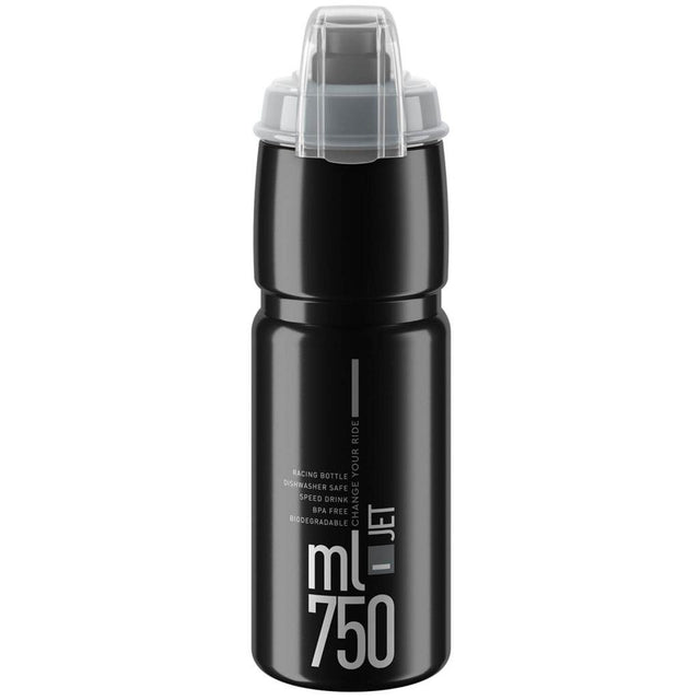 Trinkflaschen Elite Jet Plus Black 750ml